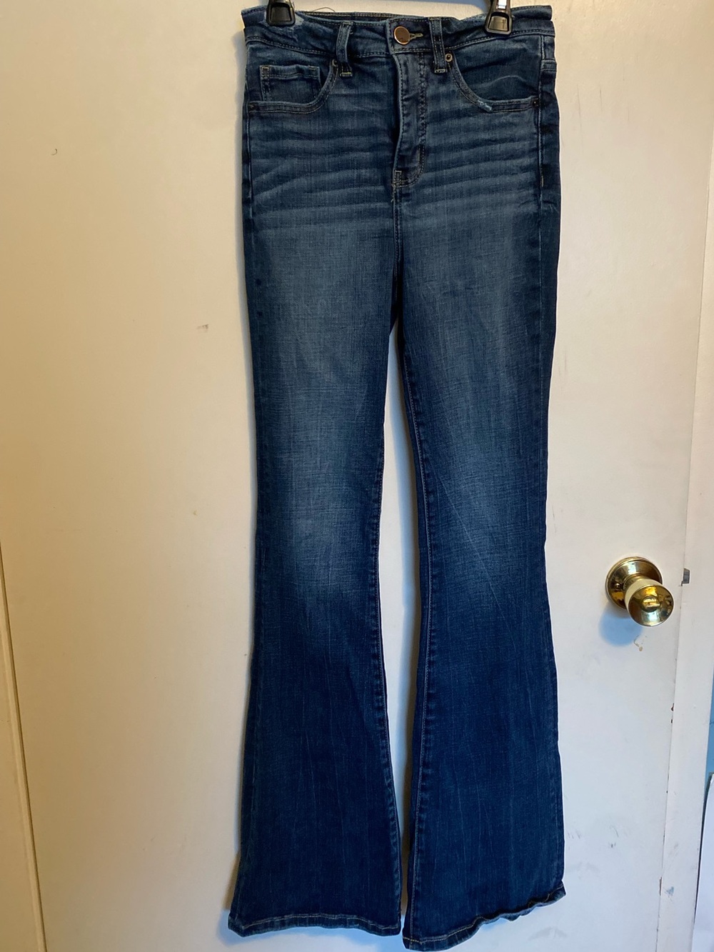 BKE Billie Slim Fit High Rise Flare Jeans